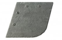 WARIO-Schablone 74° als Pardur-FIXX-Schiefer ein Stein für rechts oder links